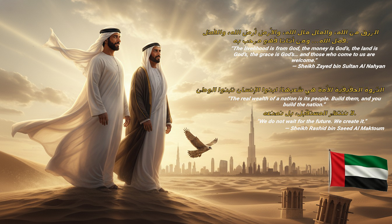 UAE Founding Fathers - From the Sands